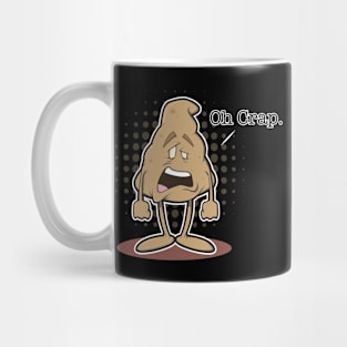 bummed out poop Mug